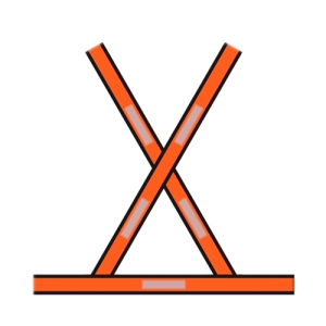 Colete refletivo modelo X